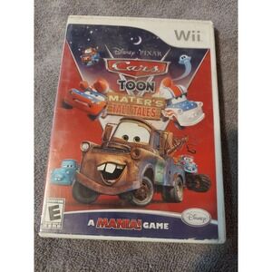Disney Pixar Cars Toon Maters Tall Tales Wii Game‎ Complete